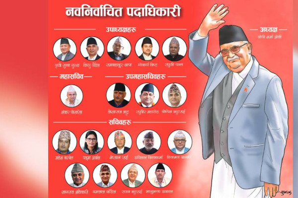 अध्यक्षमा ओली तेस्रो पटक : प्रतिकूलतामा पनि प्रभावशाली